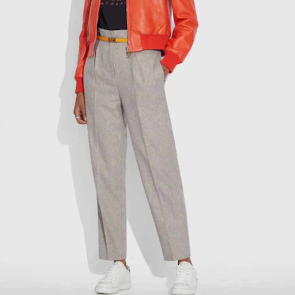 Coach Wool Tailored Pants